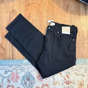 Madewell Men's Slim Black Jeans